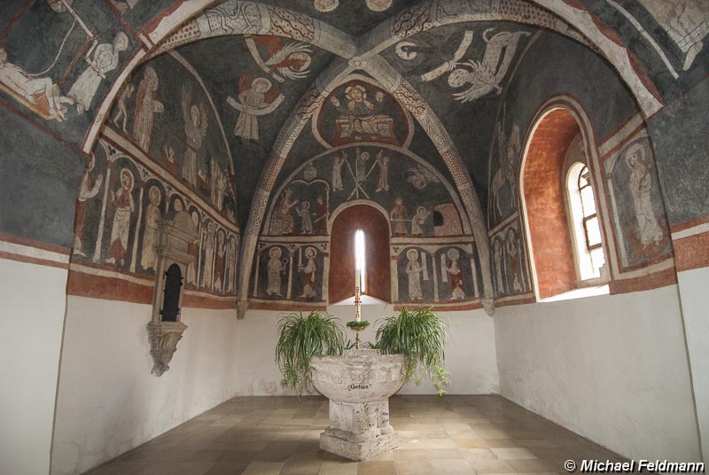 Kottingwörth Vituskapelle Fresken