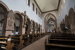 Aschaffenburg Innenraum der Stiftskirche