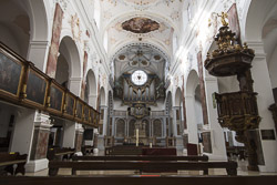 Innenraum der St. Annakirche in Augsburg