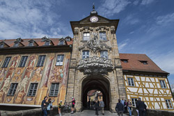 Bamberg Rathausturm & Stadtwappen