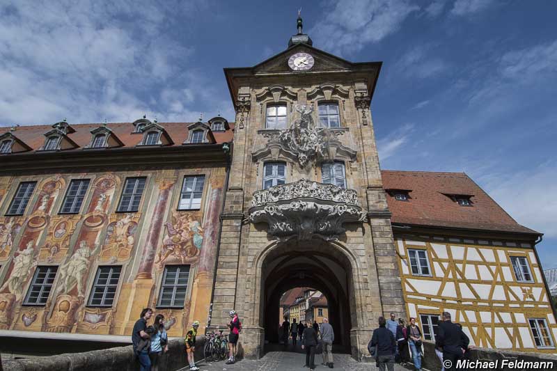 Bamberg Rathausturm & Stadtwappen