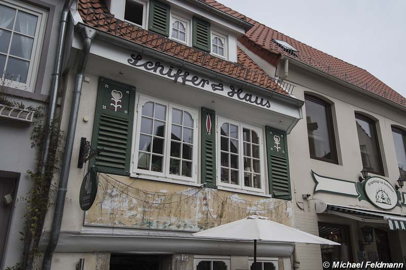 Schifferhaus im Schnoorviertel in Bremen