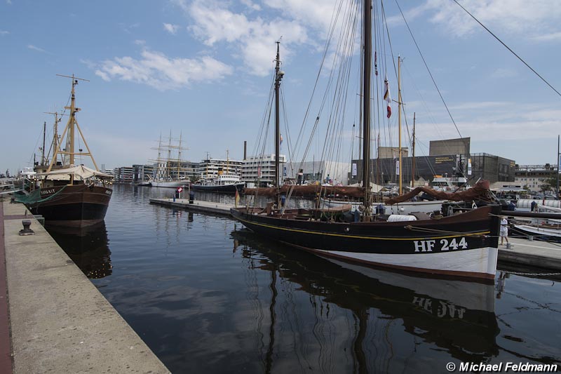 Bremerhaven Museumsschiffe im Alten und Neuen Hafen
