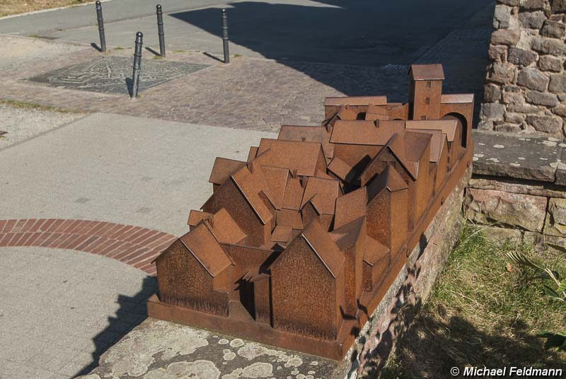 Altstadt-Modell am Hinkelsturm
