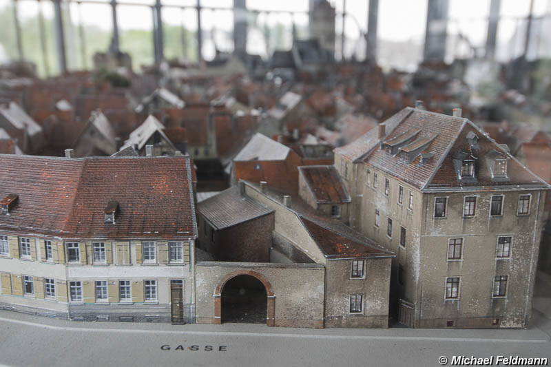Altstadtmodell im Hinkelsturm