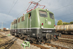 E-Lok 141 im Eisenbahnmuseum