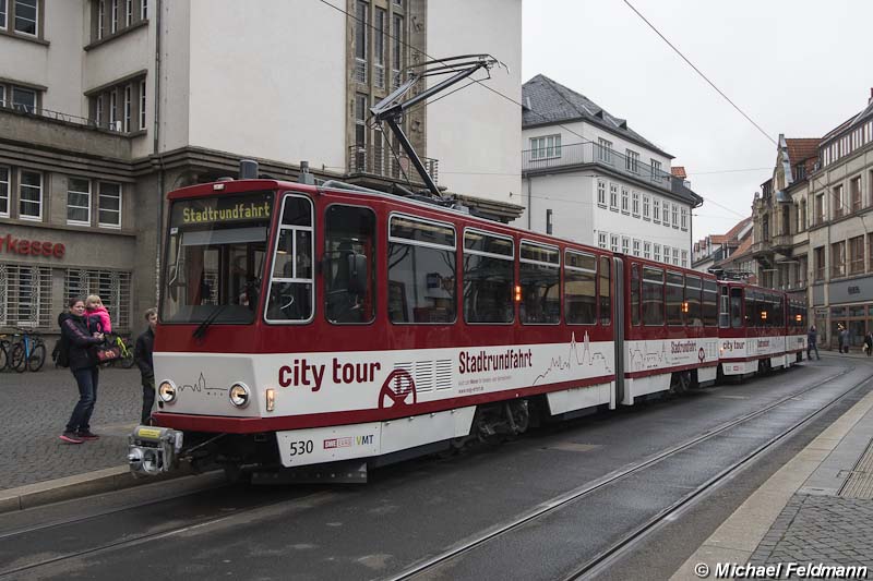 Erfurt Stadtrundfahrt mit der Straßenbahn