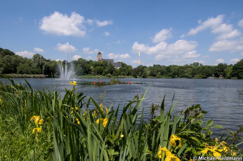 Chemnitz Schlossbergmuseum und Schlossteich