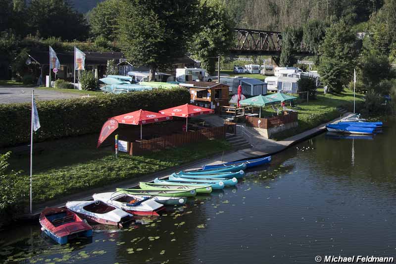 Paddeln auf der Lahn