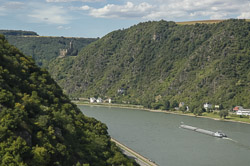 Aussicht von der Burg Rheinfels