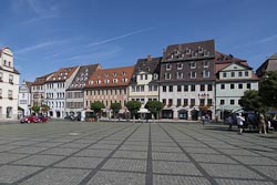 Naumburg Bürgerhäuser am Markt