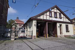 Naumburg Straßenbahn-Depot
