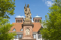 Bensheim Marktplatz Brunnen