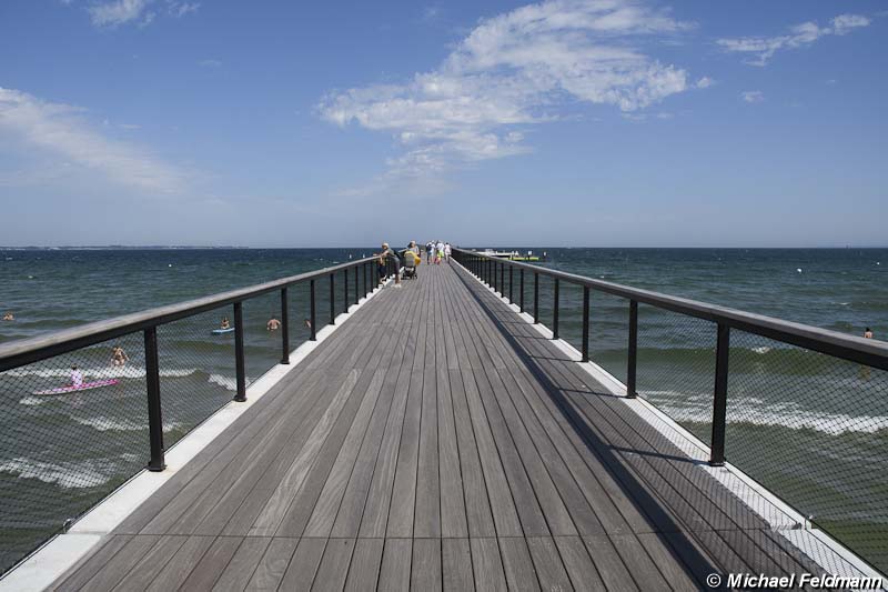 Scharbeutz Strand mit Seebrücke