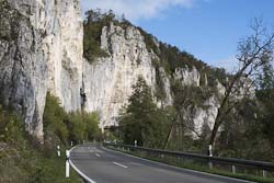 Rabenfelsen im Oberen Donautal