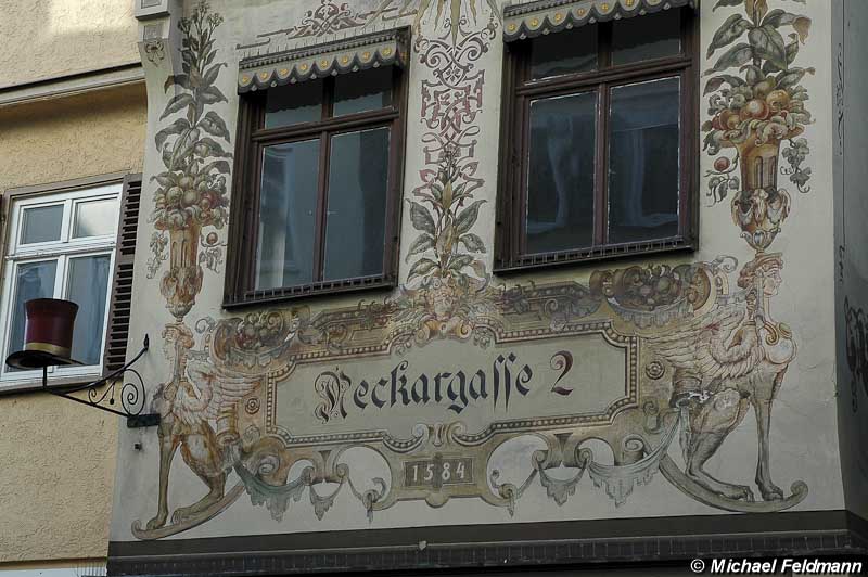 Historische Wohnhäuser in Tübingen