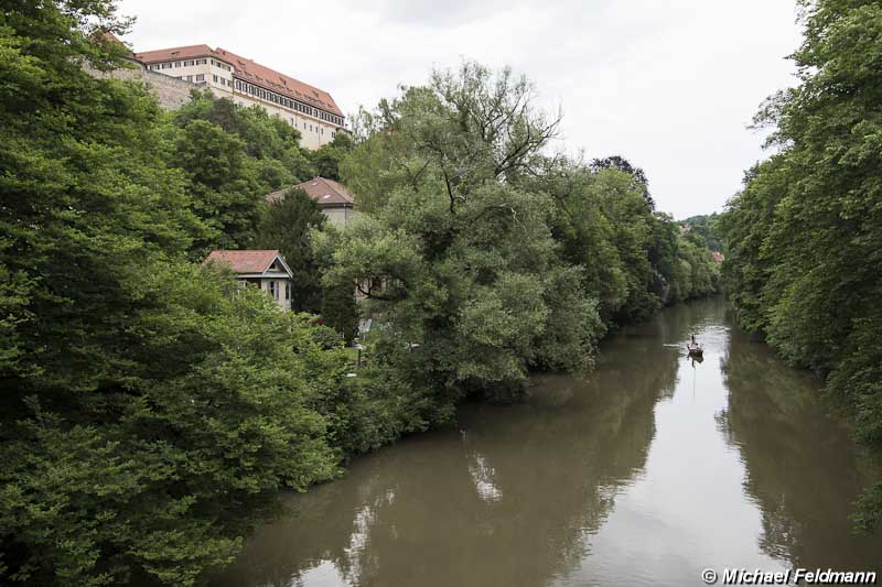 Der Neckar in Tübingen