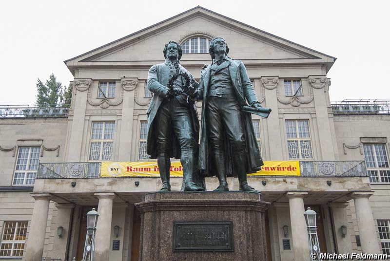 Weimar Goethe-Schiller-Denkmal