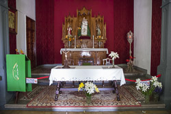 Innenraum der Kapelle Ermita Pino
