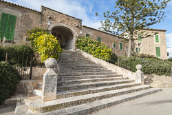 Eingangsbereich Santuari di Monti-Sion